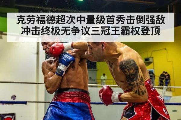克劳福德超次中量级首秀击倒强敌 冲击终极无争议三冠王霸权登顶